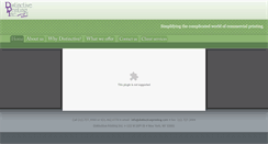 Desktop Screenshot of distinctiveprinting.com